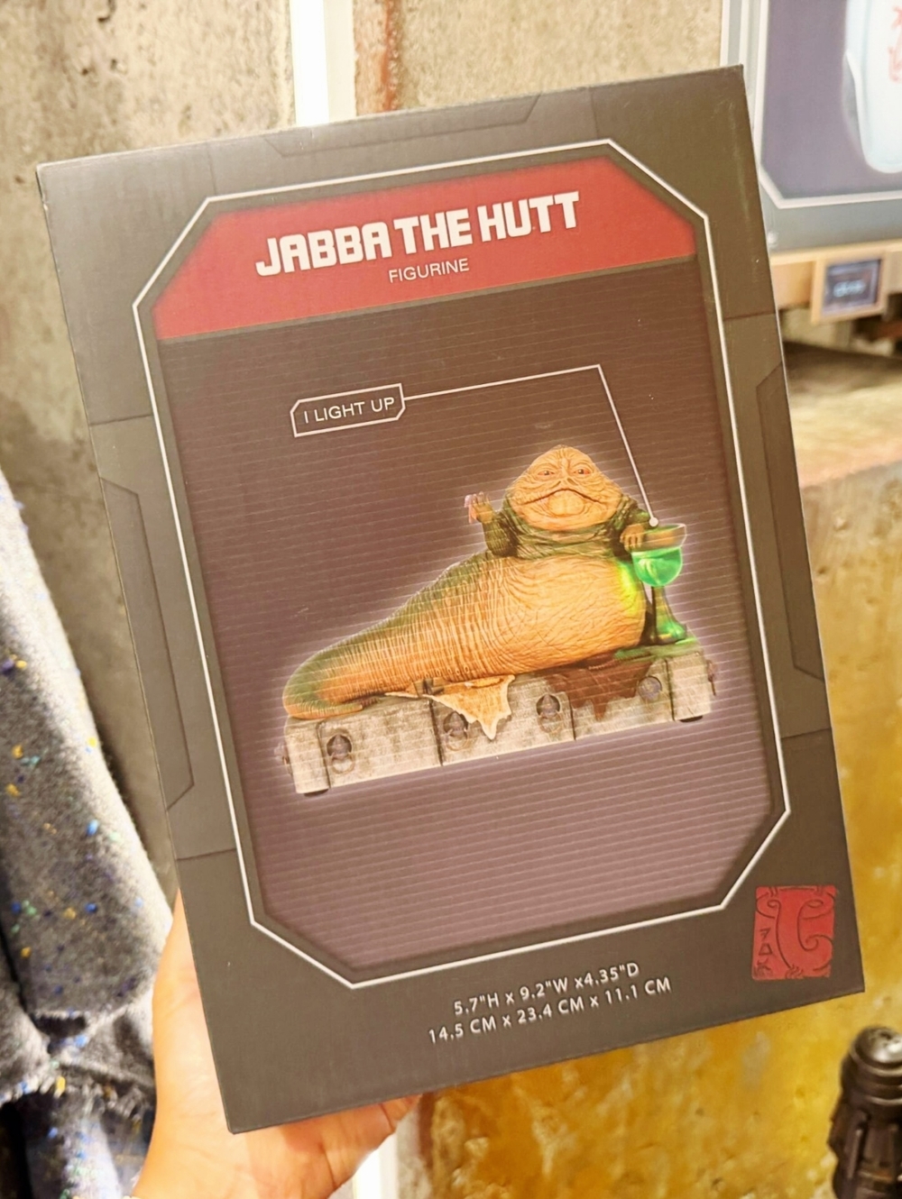 2026 - Star Wars- Jabba the Hutt light-up figurine